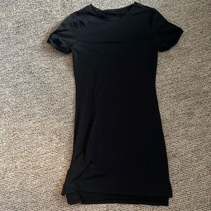 Alphalete black t-shirt dress. NWOT - never worn